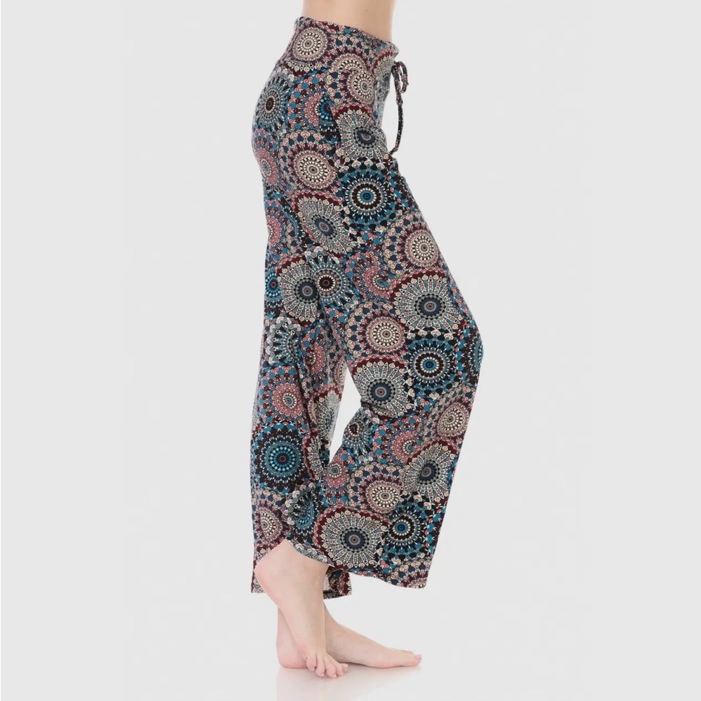 Leggings Depot Multicolor Patterned Pants